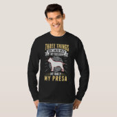 Presa Canario Freedom Family Dogo Canario Presa Tシャツ (正面フル)