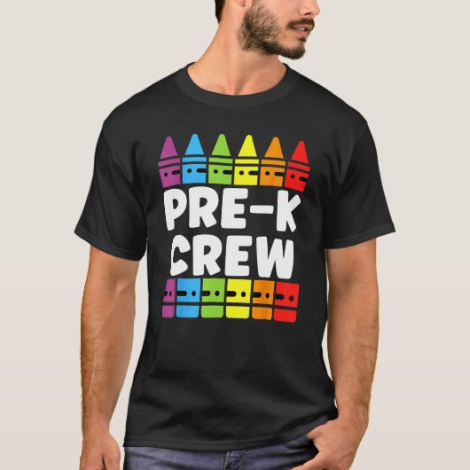 PRESCHOOL CREW PRE K Tribe Back To School Teacher Tシャツ (正面)