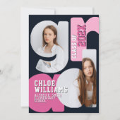 Preschool Graduation Ceremony Invitation 招待状 (正面)