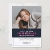 Preschool Graduation Ceremony Invitation 招待状 (裏面)