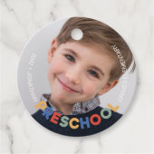 PreSchool Keepsake写真 フェイバータグ (正面)