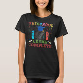 Preschool Level Complete Graduation Senior Gamer B Tシャツ (正面)