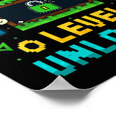 Preschool Level Unlocked Ck To School Pixel Art Ga ポスター (角)