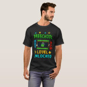 Preschool Level Unlocked Ck To School Pixel Art Ga Tシャツ (正面フル)