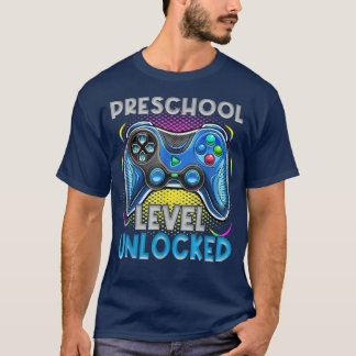 Preschool Level Unlocked Video Games Kids Back To  Tシャツ
