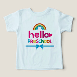 Preschool T-shirt - First Day Preschool T-shirts
