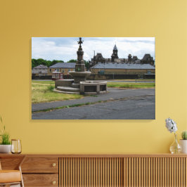 Prescott Fountain, Halifax キャンバスプリント