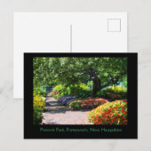 Prescott Park Gardens, Portsmouth, NHポストカード ポストカード (正面/裏面)