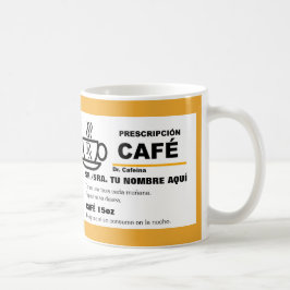 Prescripcionn de Cafe?のtaza コーヒーマグカップ