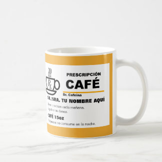 Prescripcionn de Cafe?のtaza コーヒーマグカップ