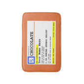 Prescription Chocolate Personalized   バスマット (正面縦)