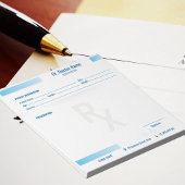 Prescription Pad Notepad – Editable Rx for Doctors ノートパッド