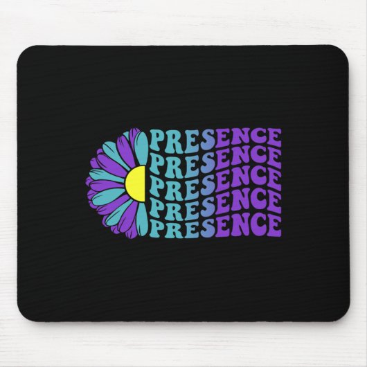 Presence Prevention Awareness Suower マウスパッド (正面)