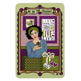 Present_A_4x6冷蔵庫磁石に入っている マグネット