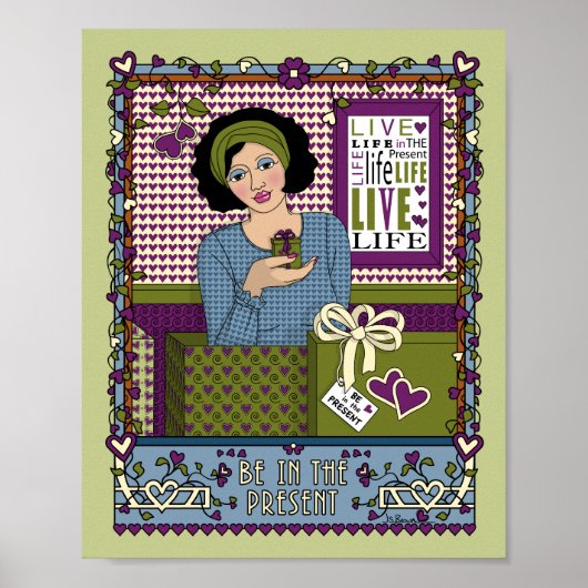 Present_A_8x10ポスターに載っている ポスター (正面)