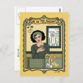 Present_C_ポストカードに入っている ポストカード (正面/裏面)