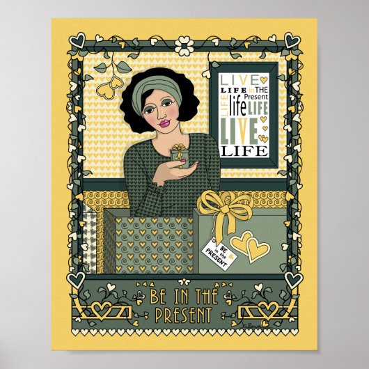 Present_C_8x10ポスターに載っている ポスター (正面)