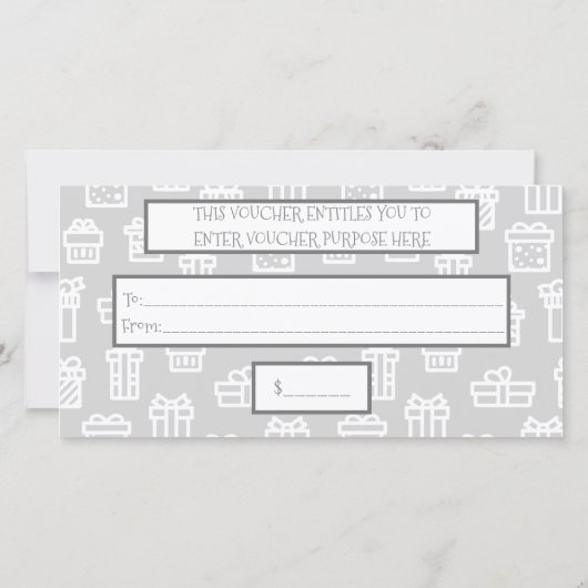 Present Pattern My Company カスタム Business Logo (裏面)