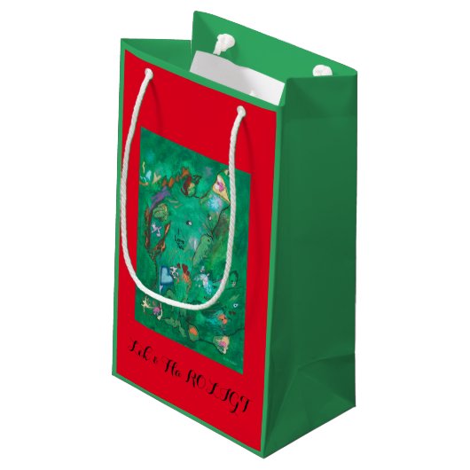 Presentpåse "I love you" スモールペーパーバッグ (裏面アングル)