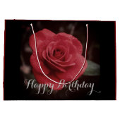 Presentpåse med ros ラージペーパーバッグ (裏面)