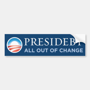 Presidebt -変更のバンパーステッカーからのすべて バンパーステッカー