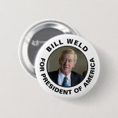 Presiden 2020年のためのビルの溶接 缶バッジ (正面&裏面)