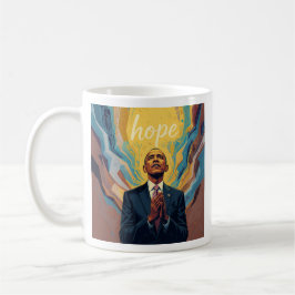 President Barack Obama and the Message of Hope  コーヒーマグカップ