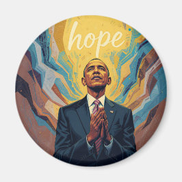 President Barack Obama and the Message of Hope  マグネット