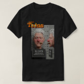 PRESIDENT BILL CLINTON Tシャツ (デザイン正面)