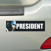 president_bumper_sticker バンパーステッカー (車上)