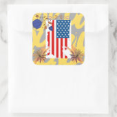 President day of America スクエアシール (バッグ)