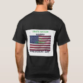 PRESIDENT DAY OF AMERICA Tシャツ (裏面)