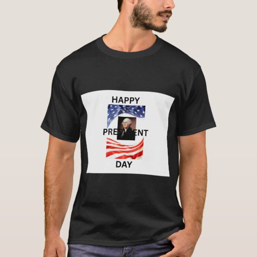 PRESIDENT DAY OF THE AMERICA Tシャツ (正面)