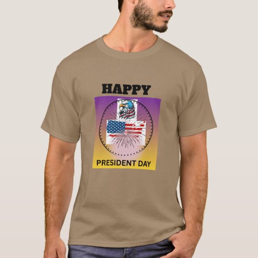 PRESIDENT DAY OF THE AMERICA Tシャツ (正面)