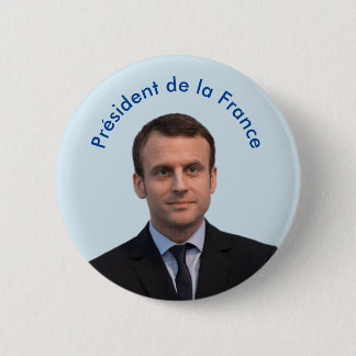 Président deのlaフランスエマニュエルMacron 缶バッジ