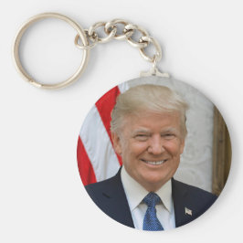 President Donald Trump 2017 Official Portrait キーホルダー