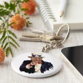 President Donald Trump 2020 Elections Uncle Sam キーホルダー (側面)