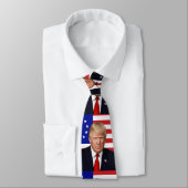 President Donald Trump - Betsy Ross Flag! ネクタイ (タイ)