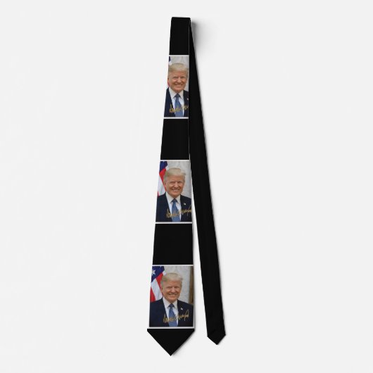 PRESIDENT DONALD TRUMP NECK TIE ネクタイ (正面)