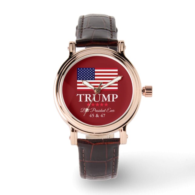 PRESIDENT DONALD TRUMP WOMEN'S WATCH 腕時計 (正面)