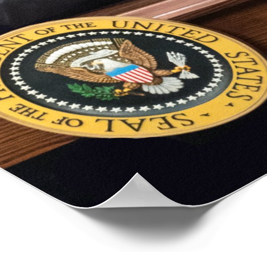 President Donald Trump - Write Your Own Text ポスター (角)