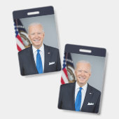 President Joe Biden White House Portrait   Badge バッジ (正面＆裏面)