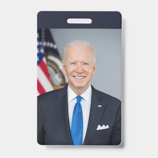 President Joe Biden White House Portrait   Badge バッジ (正面)