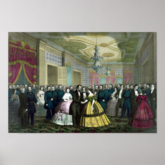 President Lincoln's Last Reception ポスター (正面)