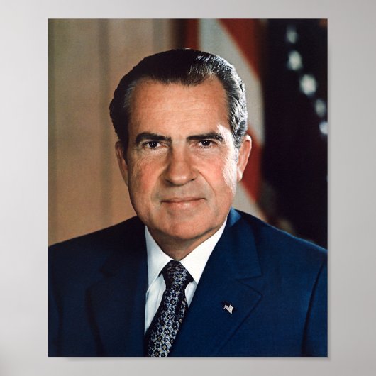 President Richard Nixon Portrait ポスター (正面)