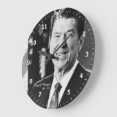 President Ronald Reagan Clock ラージ壁時計 (傾斜)