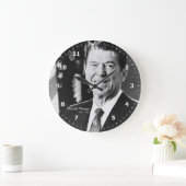 President Ronald Reagan Clock ラージ壁時計 (ホーム)