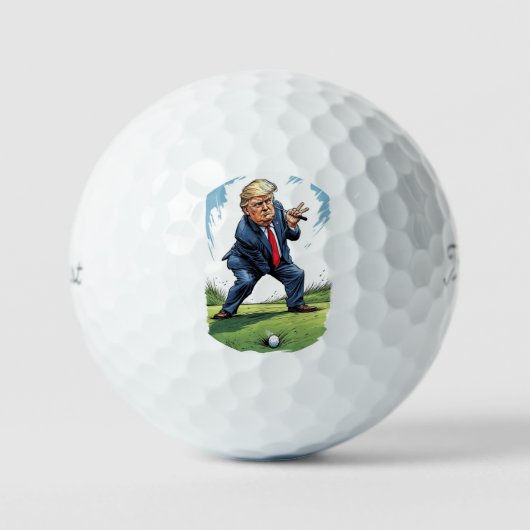 President Trump ゴルフボール (正面)