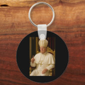 President Trump Pope 2025  キーホルダー (正面)