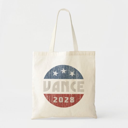 President Vance 2028 J.D. Vance 28 Vote Vance 2028 トートバッグ (正面)